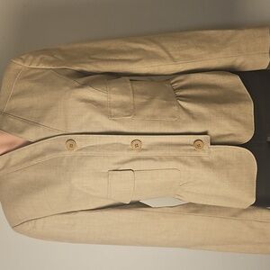 Lafayette 148 New York Beige Blazer